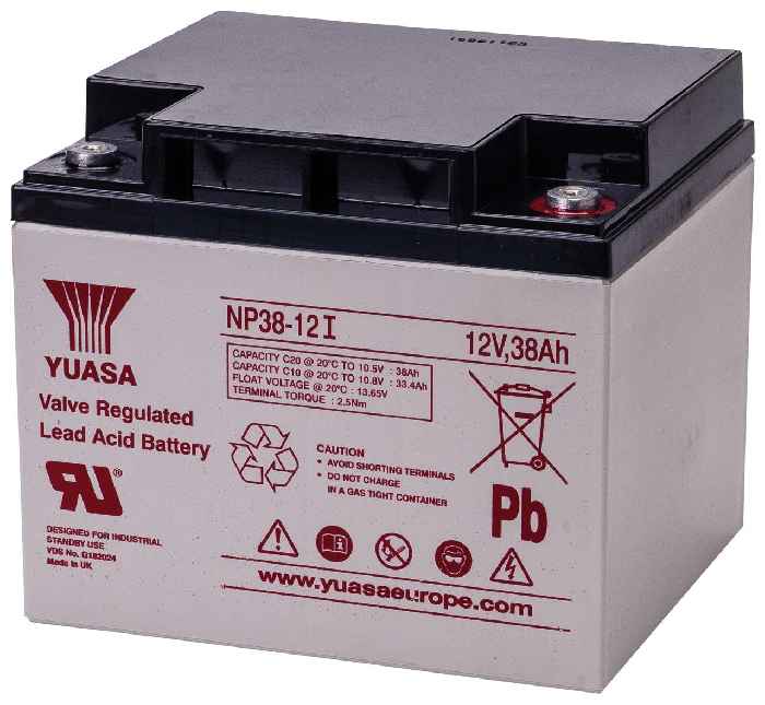 Hertek Akku 12V / 38Ah - Art. BRT808