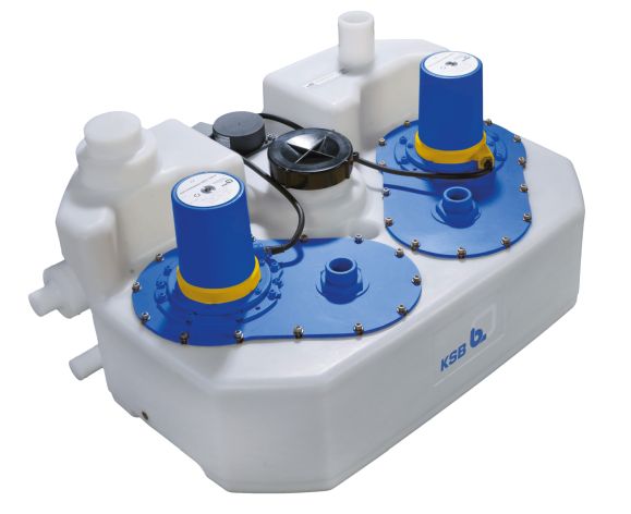 KSB Hebeanlage MiniCompacta UZS1.150 E mit Schneideinr., ohne Rückflusssperre - Art. 29131726