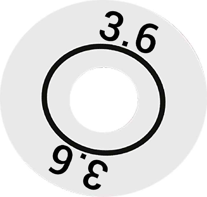 Hertek Ansaugreduzierungsfolie (3,6mm) - Art. BAS849.6