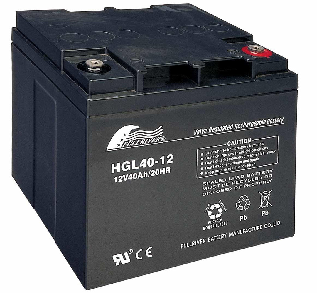 NSC Sicherheitstechnik Notstrom-Akku - 12 V / 40 Ah - Art. X95630-00