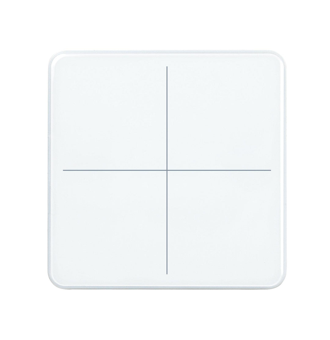 Elsner Elektronik Gebäudeautomation Taster KNX eTR M4, Signalweiß RAL 9003 - Art. 71130