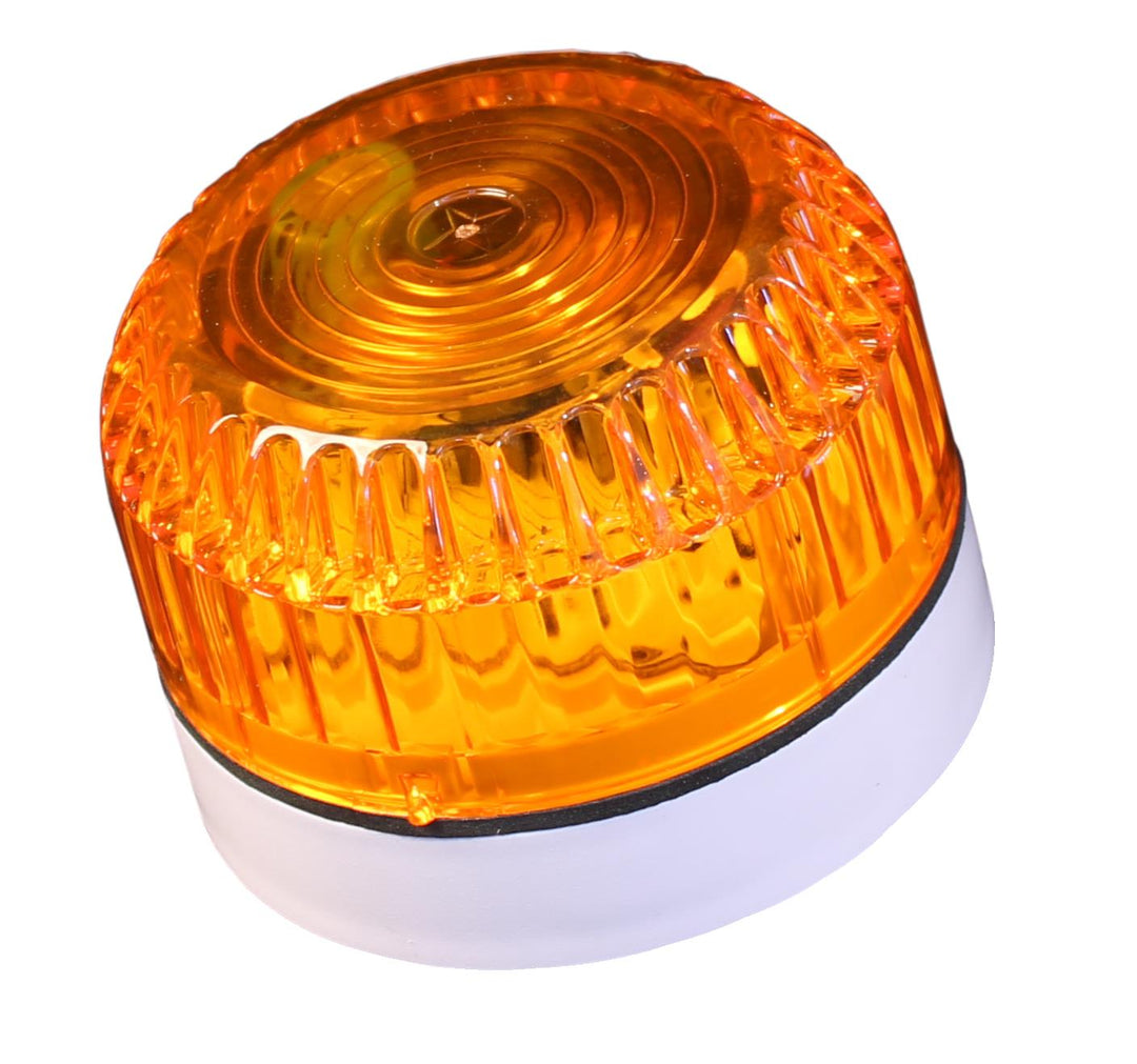 NSC Sicherheitstechnik Blitzleuchte "Solex" - orange/weiß - Art. B07200-01