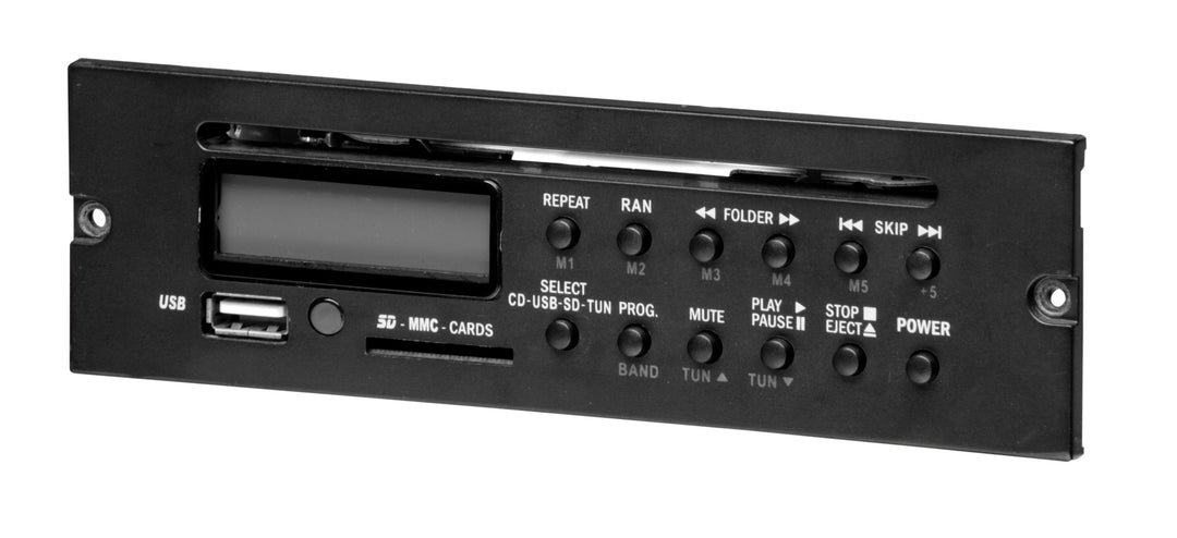 NSC Sicherheitstechnik CD / MP3-Player / USB / SD / FM-AM Tuner Einbaumodul - Art. S07030-00