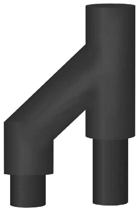 Hertek PVC - Y-Rohradapter (25mm) - Art. BAS837