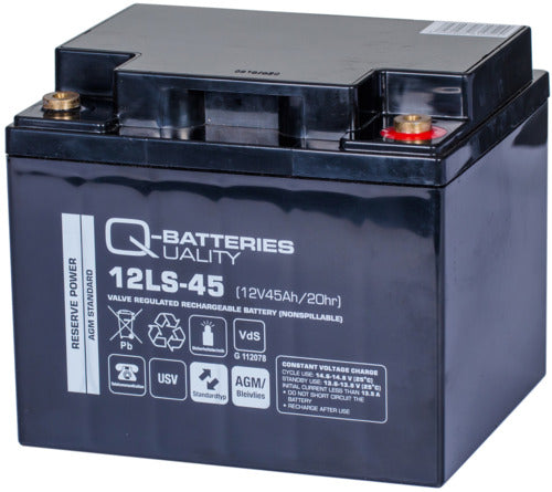 LST-MEP Brandmeldetechnik Notstrombatterie 12V/45Ah/AGM - Art. 310601