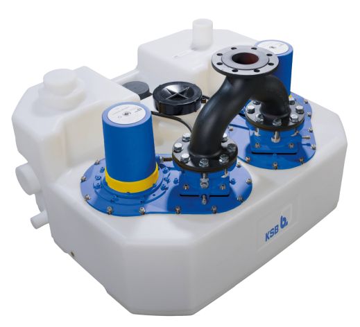 KSB Hebeanlage Compacta UZ 3.300 D mit Rückflusssperre, Steuerung LCB2 - Art. 29131643