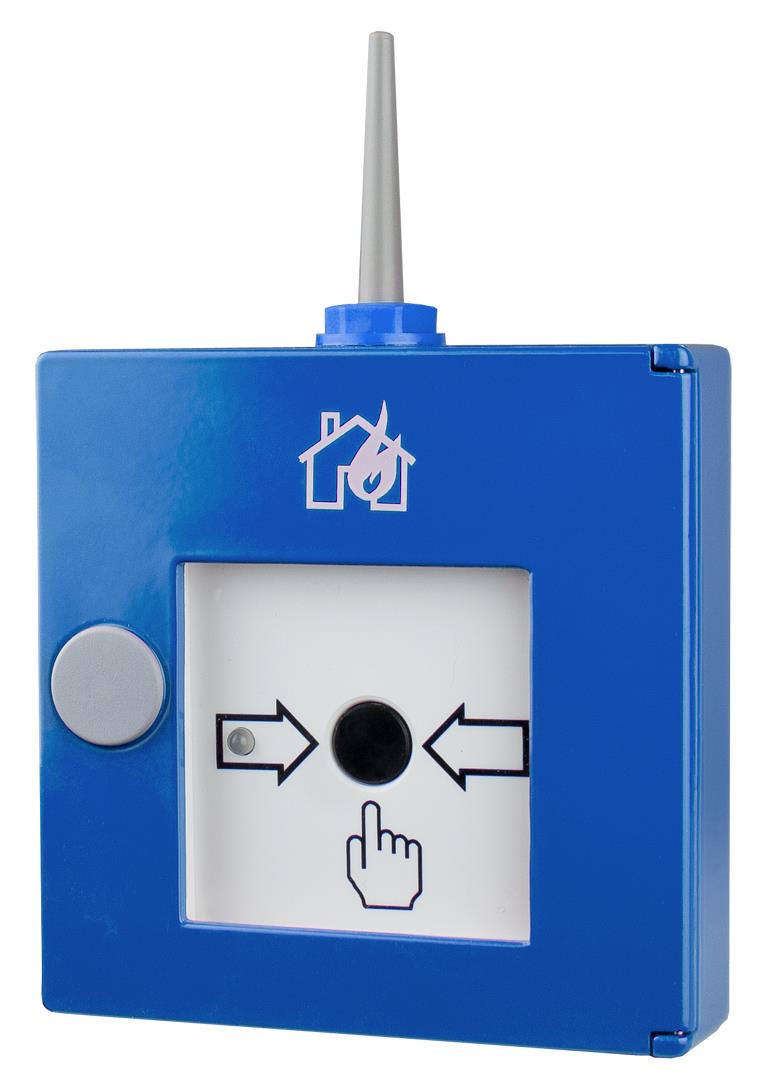 NSC Sicherheitstechnik Funk-Druckknopfmelder, "RSM-DIN" - Art. B05826-00