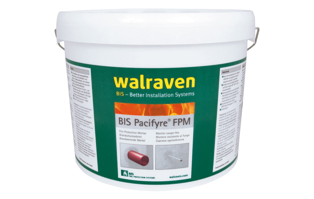 Walraven - Brandschutzsysteme Brandschutzmörtel FPM Restspalt in Wänden + Decken - Art. 