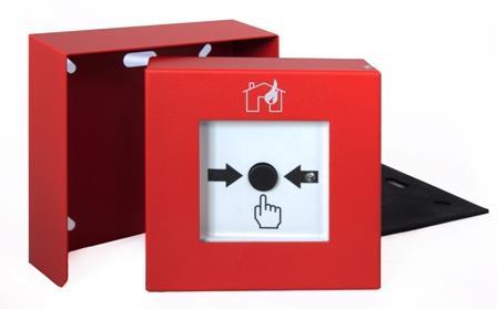 SeTec Handfeuermelder als Set für IP 54 "Haus / Flamme" - Art. B20312