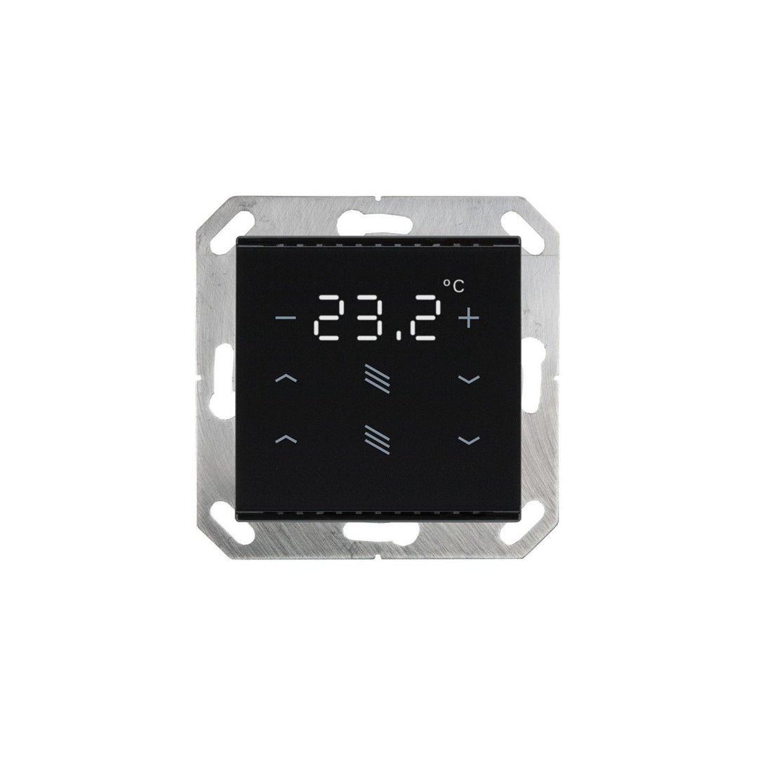 Elsner Elektronik Gebäudeautomation Taster Cala KNX T 202 Sunblind, Tiefschwarz RAL 9005 - Art. 71052