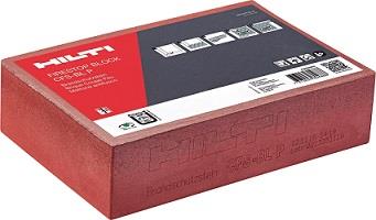 Hilti - Brandschutzsysteme HILTI CFS-BL P Brandschutzstein "Quereinbau" - Art. 