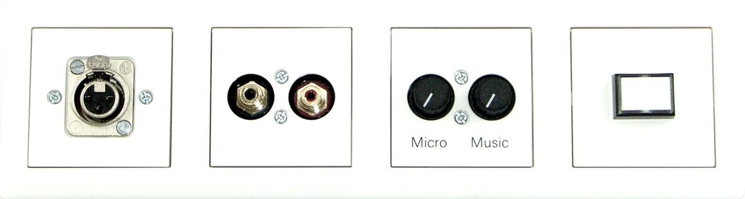 NSC Sicherheitstechnik UP-Vorverstärker Serie MIX, zusätzlicher Schalter - Art. S03100-10