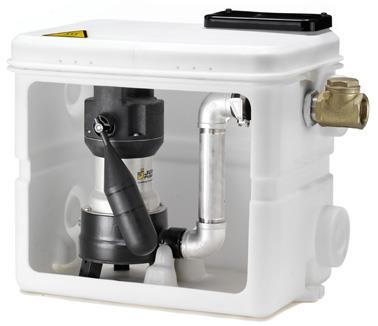 JUNG PUMPEN Überflurbehälter Hebefix 100 H, o.Pumpe - Art. JP09348