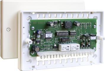 ABI-Sicherheitssysteme Brandmelder-Anschaltmodul BAM,2 ML,2 REL - AP-Kunststoffgehäuse Typ 150,weiß - Art. 15195