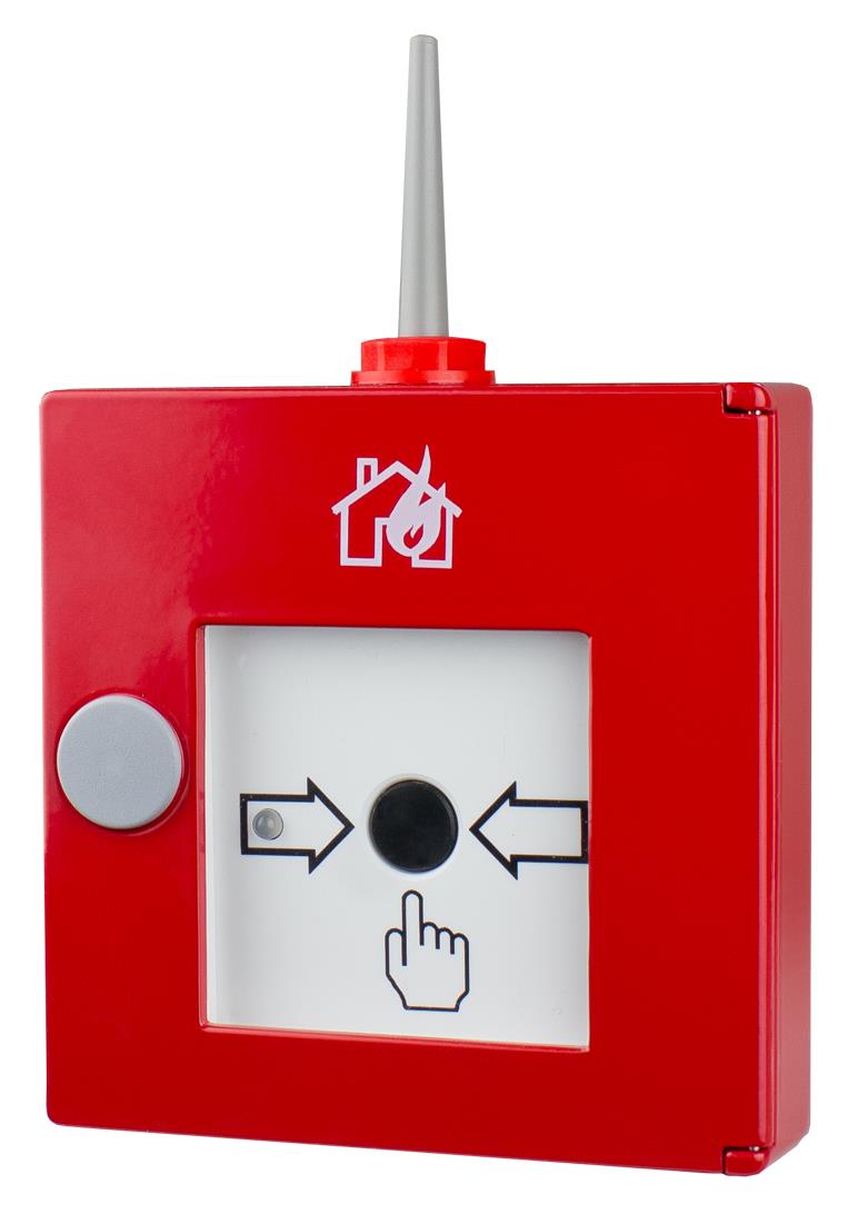 NSC Sicherheitstechnik Funk-Druckknopfmelder, "RSM-DIN" - Art. B05825-00