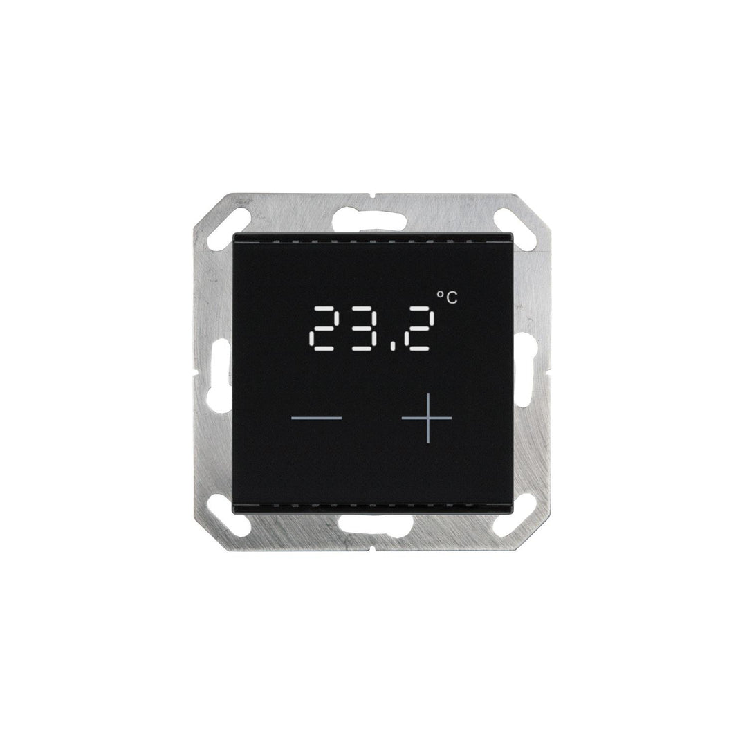 Elsner Elektronik Gebäudeautomation Temperatur-Regler Cala KNX T 101, Tiefschwarz RAL 9005 - Art. 70982