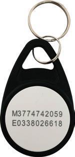 ABI-Sicherheitssysteme IMT ABI DUO EM4200/Mifare classic - Transponder-Schlüsselanhänger, schwarz - Art. 90219560