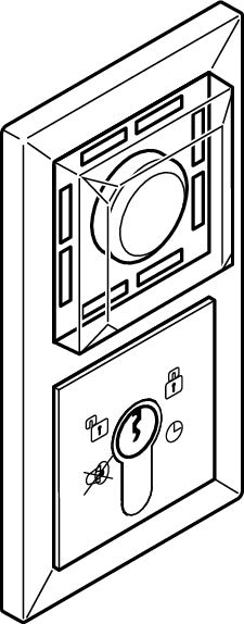 ASSA ABLOY Sicherheitstechnik effeff Kompakt - Fluchttürsteuerterminal - Art. effeff 1385-11-6353500