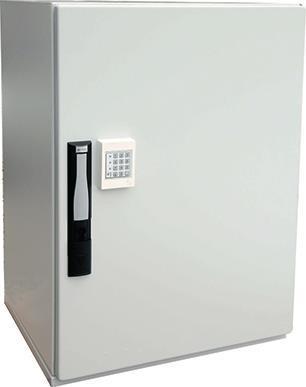 ABI-Sicherheitssysteme Zentralenumschrank H 800, m. int. BC750 - Flächenüberwachung, GEH 600x800x400mm - Art. 56080403