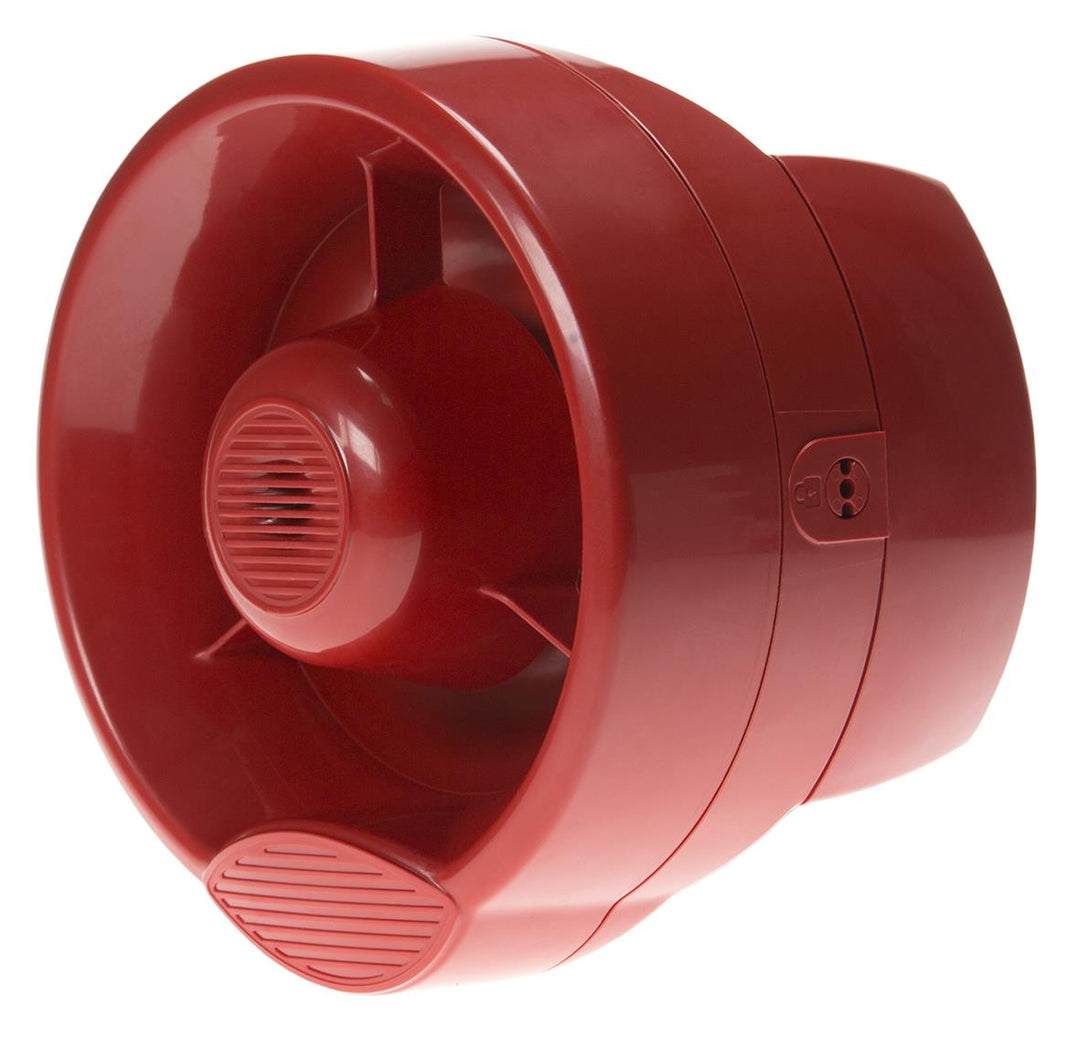 NSC Sicherheitstechnik Adressierbare Funk-Wandsirene WSR-03, rot - Art. B07811-00