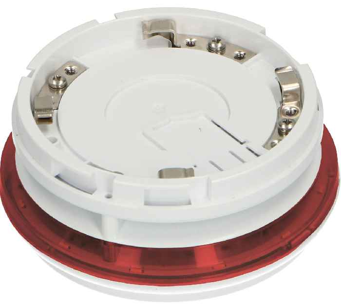 Hertek Soteria Slicer Sirene mit Signalleuchte (Licht rot) - Art. BIM864