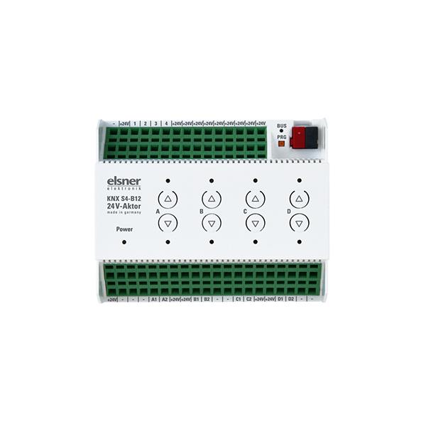 Elsner Elektronik Gebäudeautomation Aktor KNX S4-B12 24 V - Art. 70533