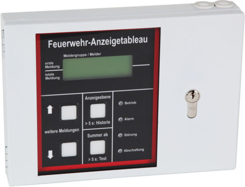 LST-MEP Brandmeldetechnik Feuerwehr-Anzeigetableau FAT950-1/D1 - Art. 250630