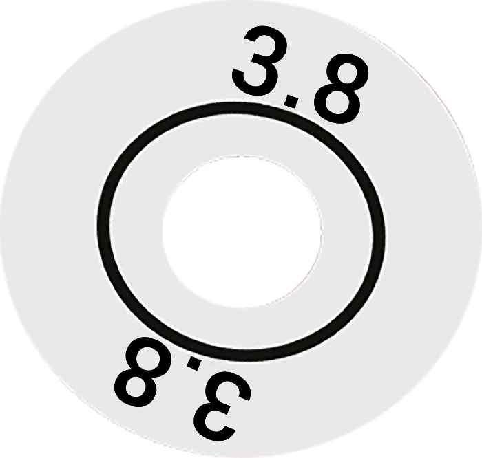 Hertek Ansaugreduzierungsfolie (3,8mm) - Art. BAS849.7