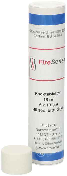 Hertek Rauchtabletten (6 Stück) - Art. BAS260