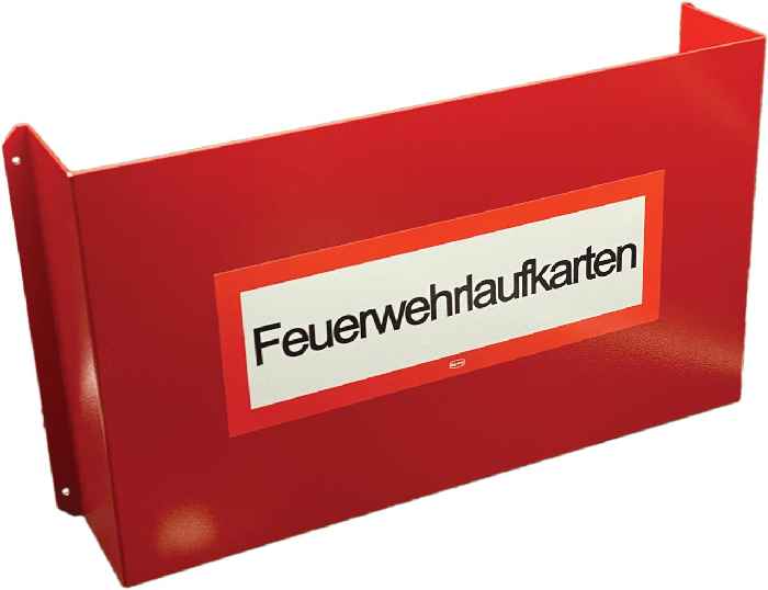 Hertek Feuerwehrlaufkartendepot A3 (für 200 Laufkarten, Metall) - Art. BWP508