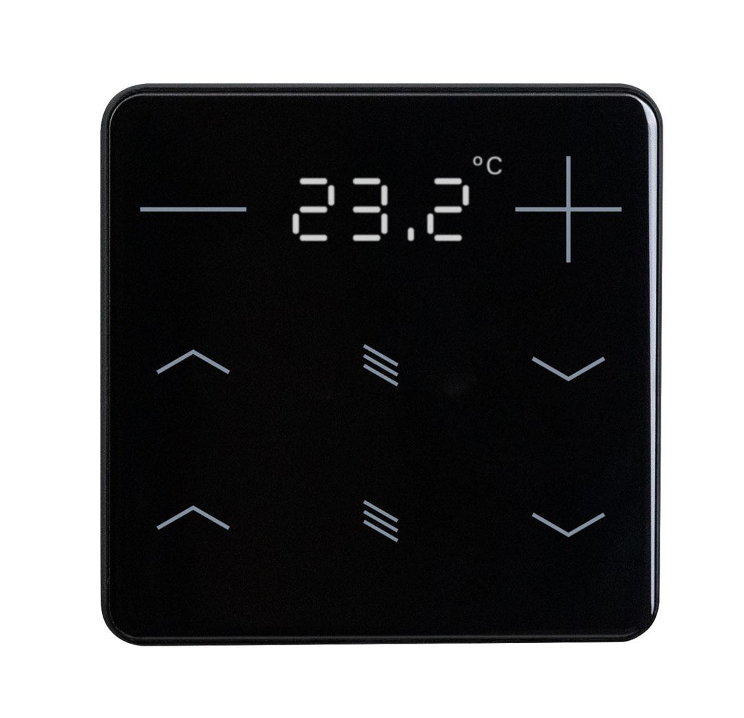 Elsner Elektronik Gebäudeautomation Taster KNX eTR 202 Sunblind, Tiefschwarz RAL 9005 - Art. 71102
