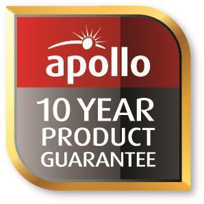 Apollo 10 Jahres Garantie - Art. 