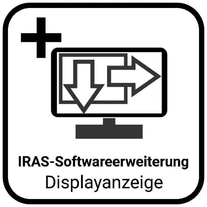 Hertek IRAS-Softwareerweiterung Displayanzeige - Art. BWP458.7