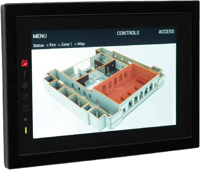 Hertek Penta TouchControl mit 10 Zoll HD-Display - Art. BIC691D