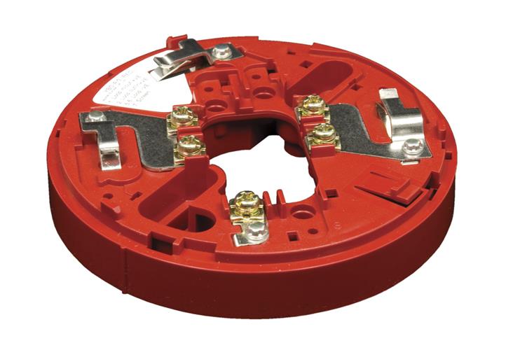 NSC Sicherheitstechnik Standard-Montagesockel - YBO-R/SC - rot - Art. B07162-00