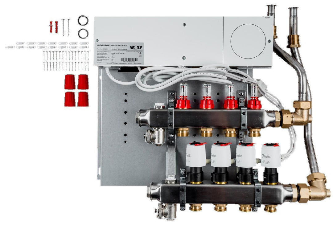 Wolf  Heizkreisverteiler mit Regler CUC 7 Heizkreise, UF-Control 230V -Art. 2072447