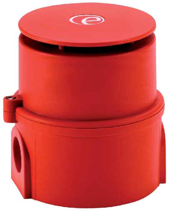 Hertek Ex-Mehrtonsirene IS-Minialarm (rot, zum Anschluss an Ex-Barriere, IP65) - Art. BRT651
