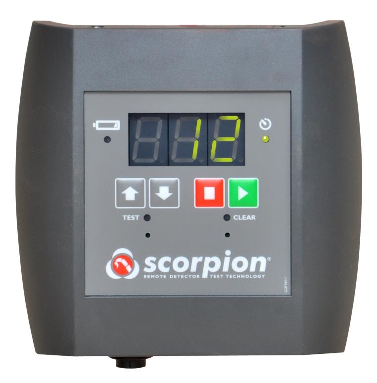 NSC Sicherheitstechnik Scorpion-Steuereinheit zur Fern-Steuerung von bis zu 8 Scorpion-Prüfköpfen - Art. B04140-00