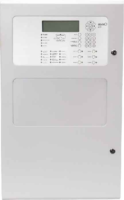 Hertek Penta 6845 Brandmelderzentrale, 2-8 Loops, max. 4x 18Ah Akkus oder 4x 45Ah m. Zusatzgehäuse (BIC277) - Art. BIC649