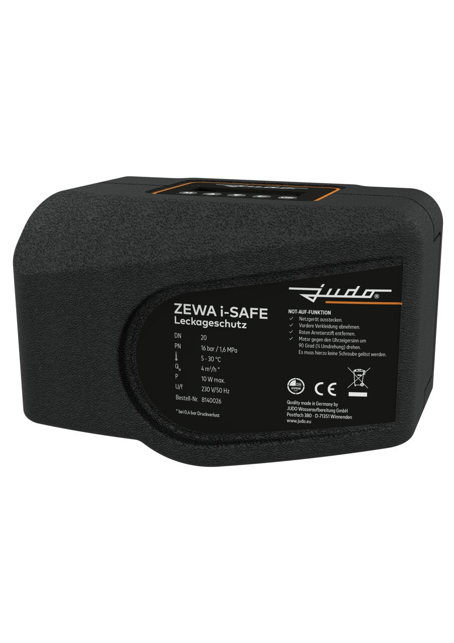 JUDO JZW i-SAFE 1¼" Mikroleckageschutzsystem JZW i-SAFE 1¼", Nenndurchfluss 6 m³/h, Rohranschluss 1¼" AG