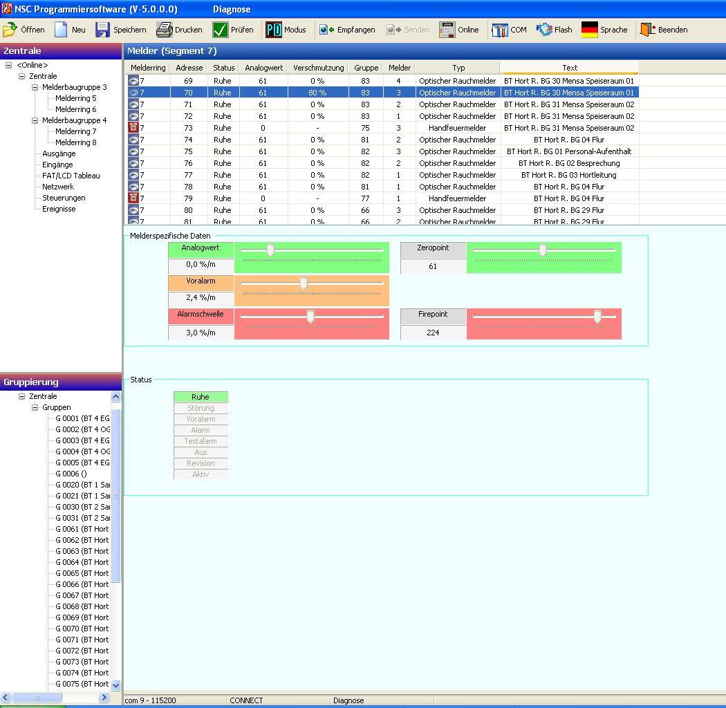NSC Sicherheitstechnik Programmier- und Konfigurationssoftware - Art. B01395-00