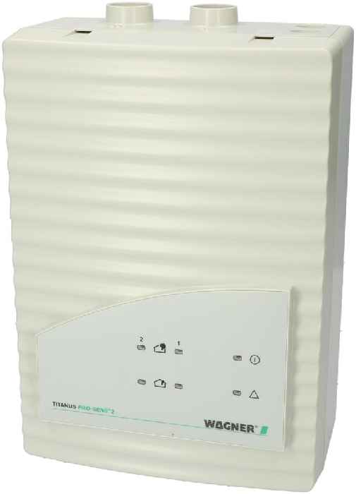 Hertek RAS TITANUS PRO·SENS (Silent, 2 Kanal mit Voralarm, 0,1 bis 0,8%/m) [TP-10L/TP-10L] - Art. BAS818