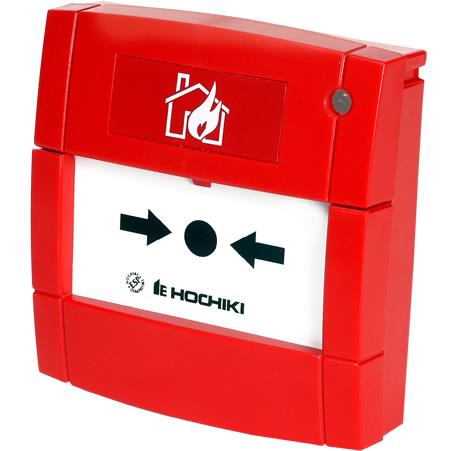 NSC Sicherheitstechnik Adressierbarer Handfeuermelder HCP-E/M (Marine zugelassen), für Ringbus, rotes Kunststoffgehäuse, Zugelassen d - Art. B02344-00