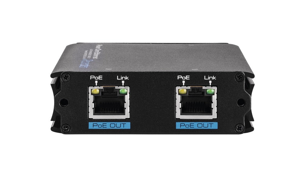 ABUS ABUS ITAC10200 2-Port PoE Repeater - Art. ITAC10200
