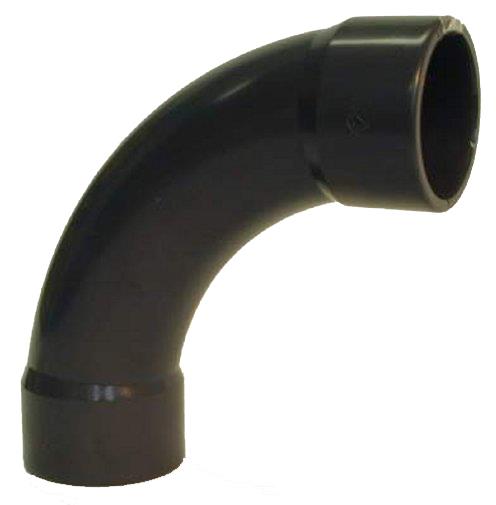 NSC Sicherheitstechnik PVC-Bogen, 90° - Art. B05237-10