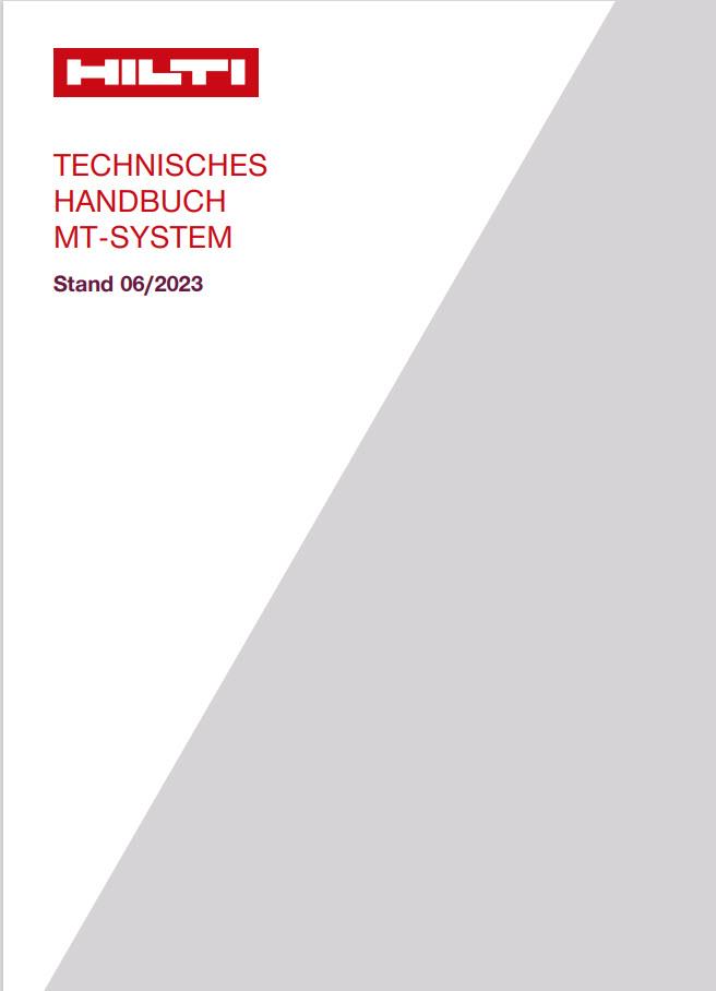 Hilti - Brandschutzsysteme Technisches Handbuch MT-System - Art. 
