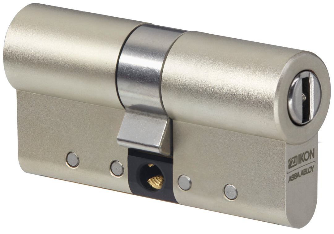 ASSA ABLOY Sicherheitstechnik IKON Spezial-Profil-Doppelzylinder eCLIQ - Art. IKON V551, V=E, Grundlänge: L=30/30mm