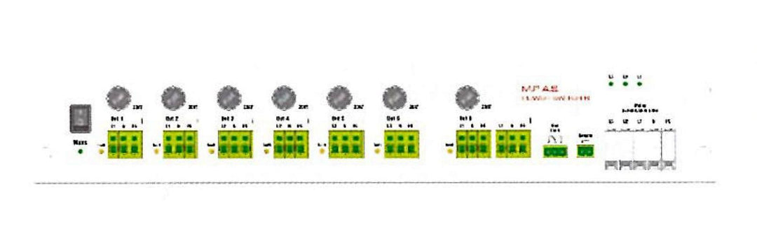 NSC Sicherheitstechnik M.P.A.S. POWER SWITCH 6 - Art. S04360-00
