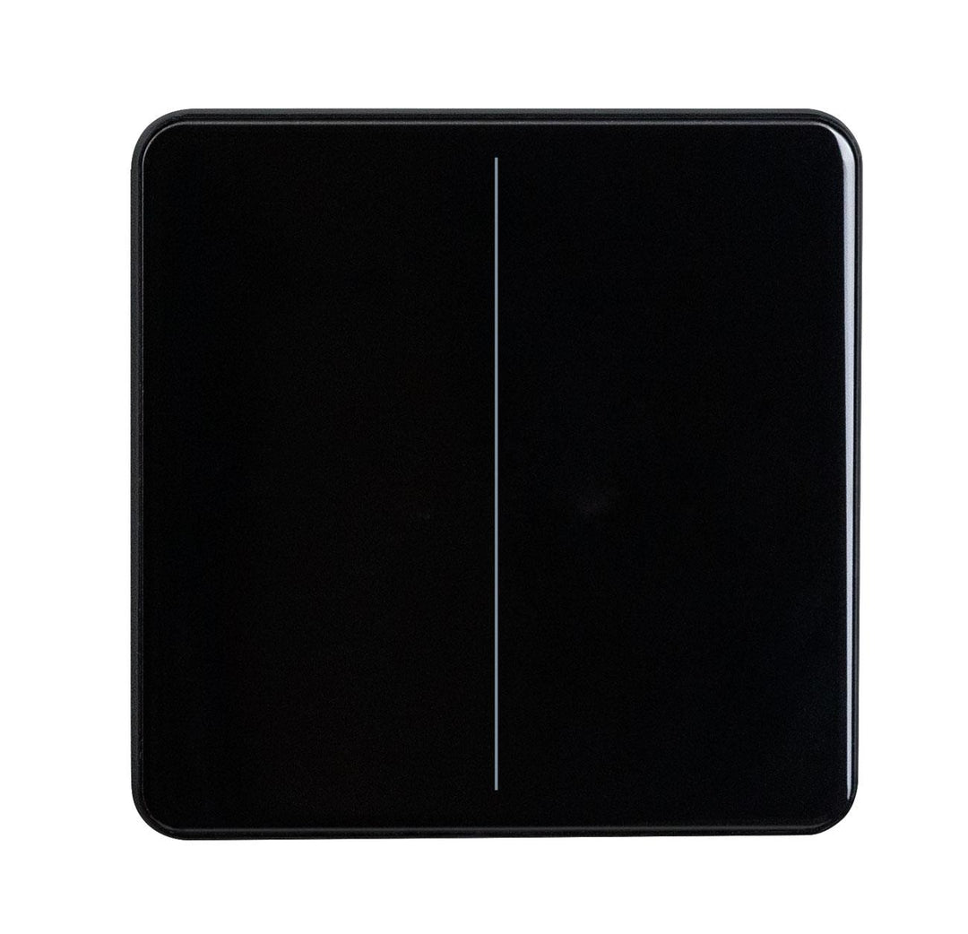 Elsner Elektronik Gebäudeautomation Taster KNX eTR M2, Tiefschwarz RAL 9005 - Art. 71122