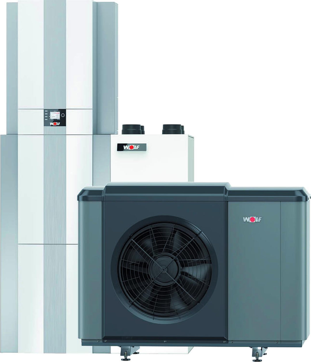 Wolf  Haustechnikzentrale CHT-Monoblock Typ: CHT-10/200-35, inkl. CHA und KWL -Art. 9147366